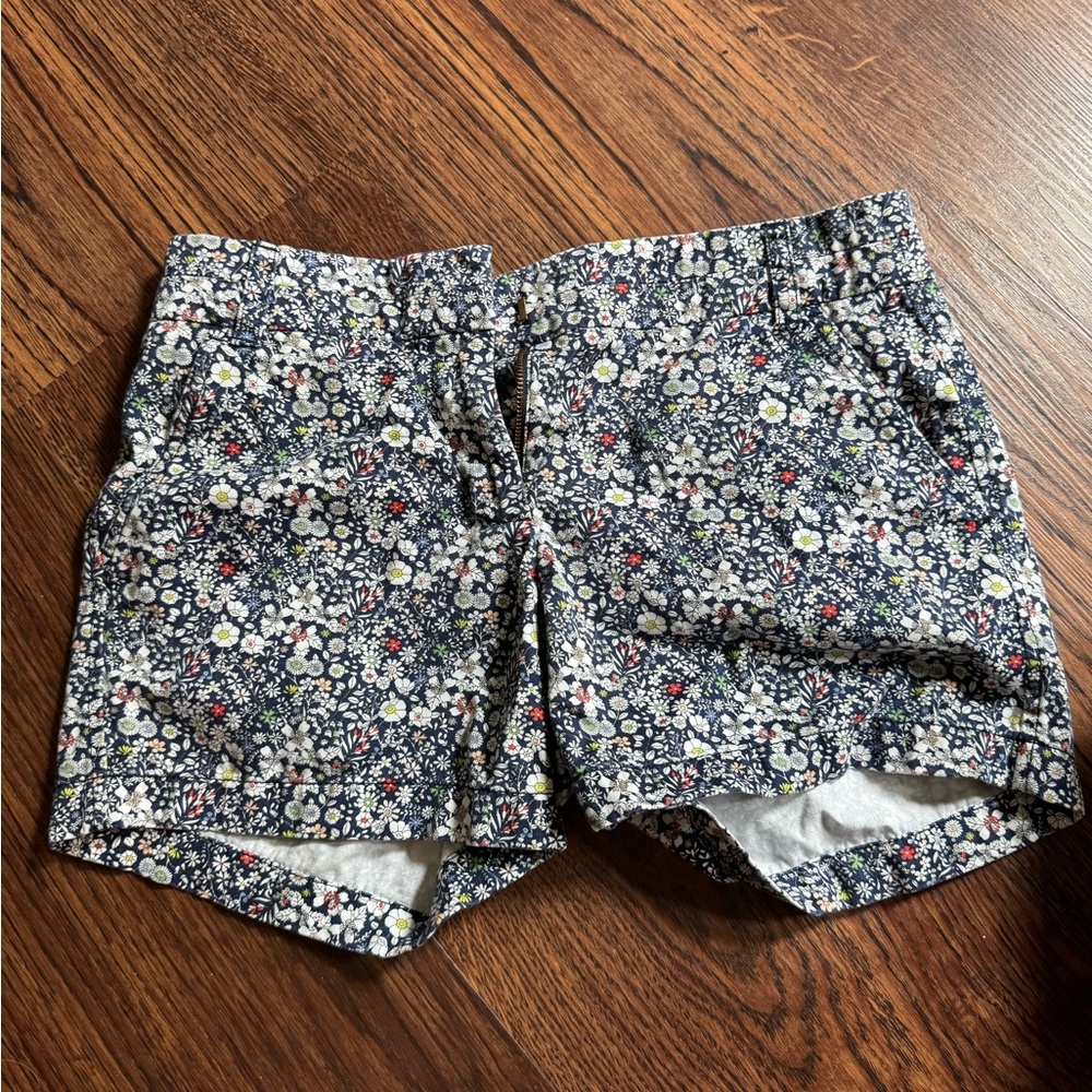 J. Crew Liberty art fabrics Floral Print Women's Shorts